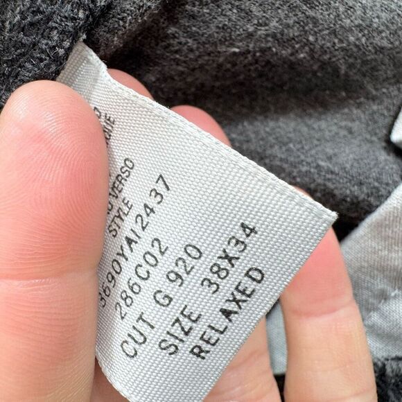 Levi's Jeans Mens 38X34 Black Relaxed 505 Classic Straight Leg Denim - Picture 4 of 9